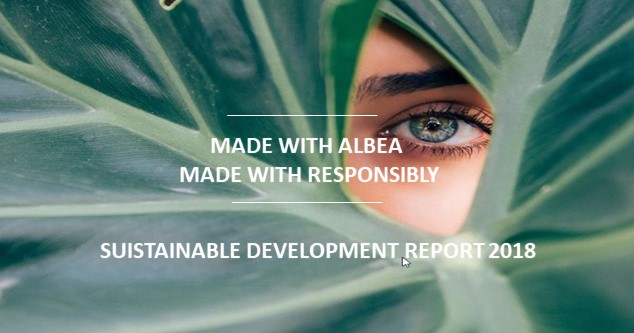 CSR Report yang pertama di Albea image
