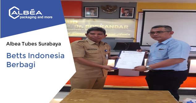 Albea Tubes Surabaya - Berbagi kepedulian mendukung kegiatan pemerintah memerangi Covid-19 image