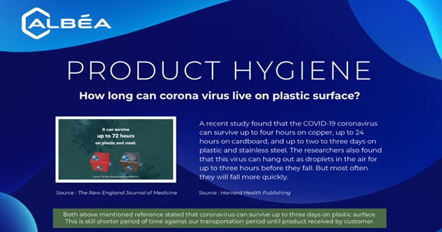 Product Hygiene - Pencegahan Covid-19 pada proses produksi Albea Tubes Surabaya image