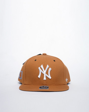 New Era 47 Mens New York Yankees Carhartt Captain Adjustable Snapback Hat - Yellow - 62039