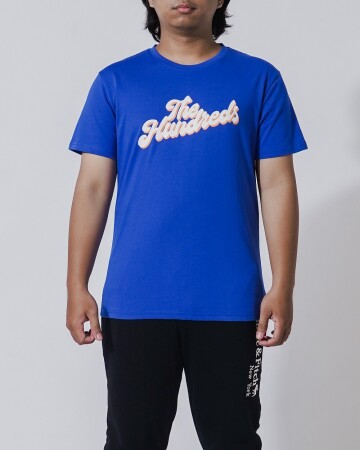 The Hundreds Forever Sland Logo T-Shirt - Blue 62321