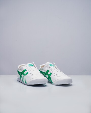 Onitsuka Tiger Mexico 66 Slip On Shoes-White/Green 13852