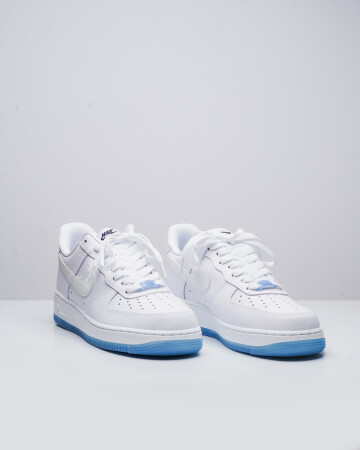 Nike Air Force 1 Low UV Reactive Swoosh-White/White - White - University Blue - 13862