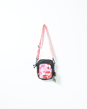 A Bathing Ape Sling Bag Army Red-62519