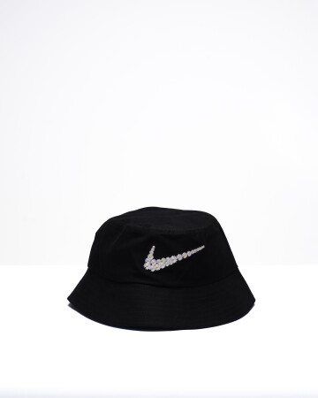 Bucket Hat Flower Nike Black/White-62635