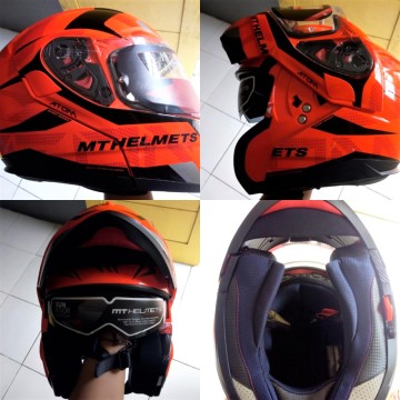 MT Helmets Atom Series Modular Flip up size L (Fit XL)