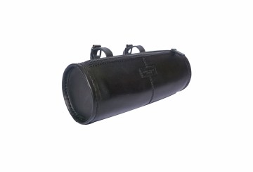 Spin Leather Tube Bag