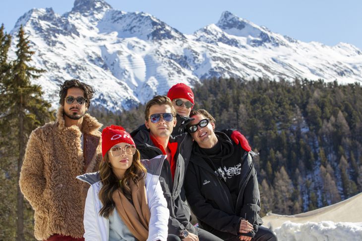 STARS JOIN OMEGA AT THE OLYMPIA BOB RUN IN ST. MORITZ image