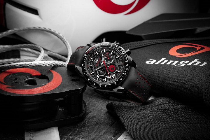 OMEGA AND ALINGHI CELEBRATE THEIR PARTNERSHIP WITH A BRAND NEW SPEEDMASTER image
