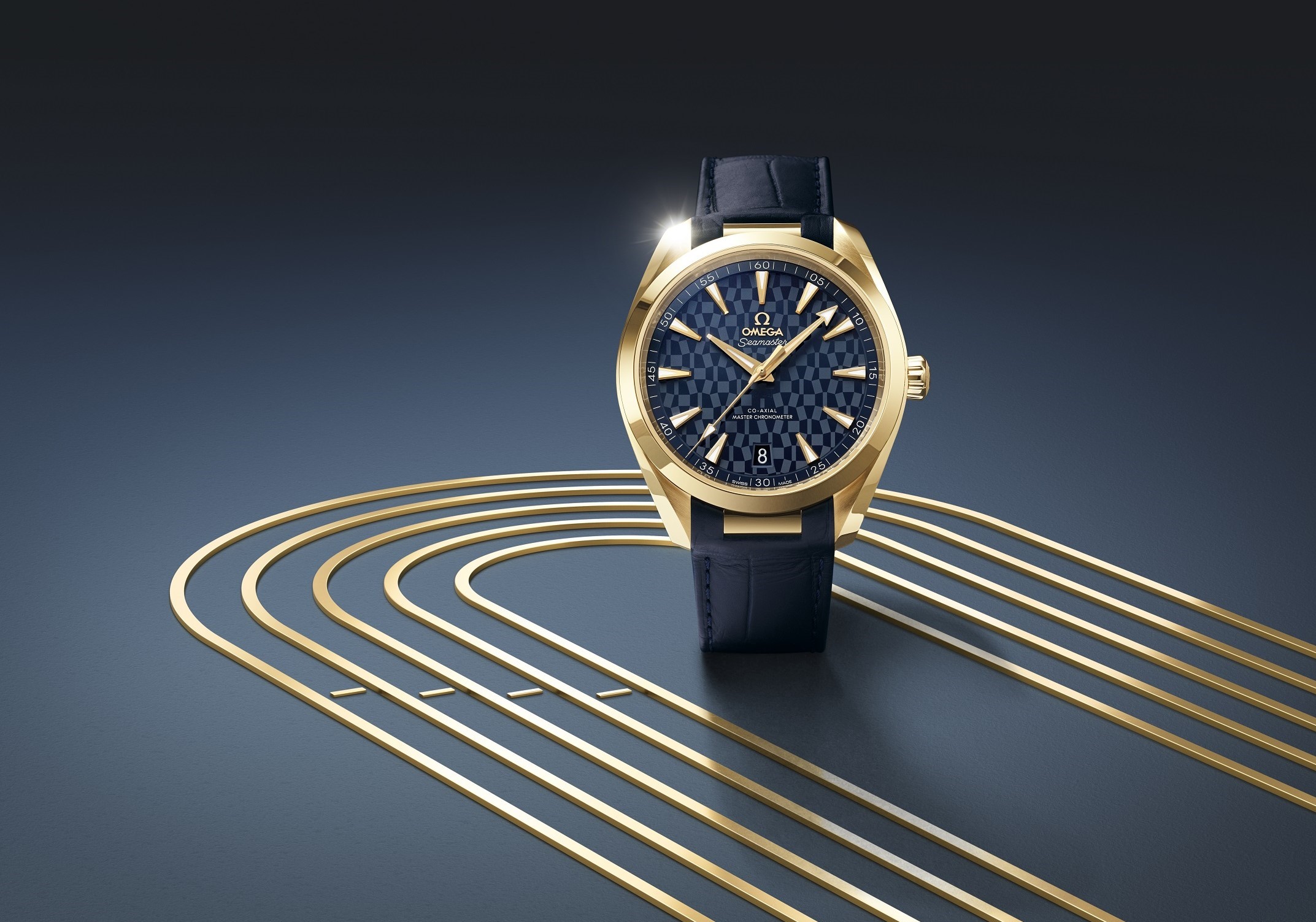 OMEGA GOES FOR GOLD WITH A NEW SEAMASTER AQUA TERRA TOKYO 2020 image