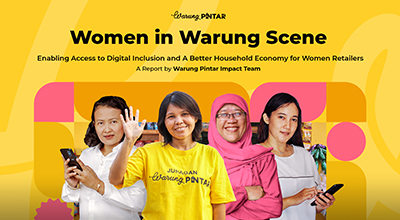 Women in Warung Scene: Enabling Access to Digital Inclusion and A Better Household Economy for Women image