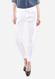 Celana Panjang - Putih - Katun