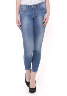 Premium Jeans - Detail Washed - Biru