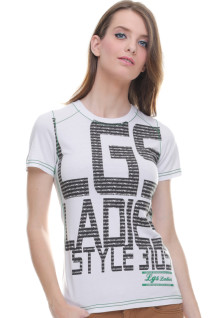 Regular Fit - Kaos Wanita - Style 3105 - Putih