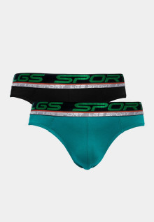 LGS Underwear - Green/Black - 2 Pcs