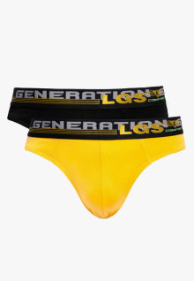 LGS Underwear - Yellow/Black - 2 Pcs