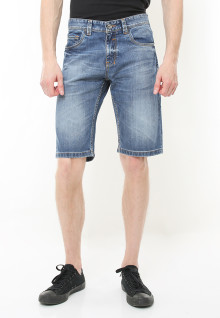 Jeans Pendek - Style Washed - Celana Pendek Pria - Warna Biru
