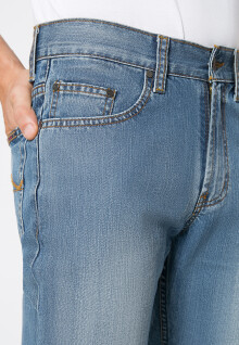 Jeans Premium - Slim Fit - Celana Panjang - Washed - Biru Muda - LEJT.322.388V.312.7C