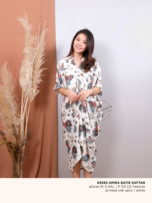 batik kaftan dress
