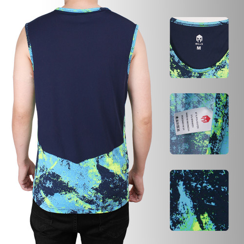 MILLS GYM AND RUNNING SLEEVE LESS STORM 4001