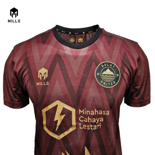 MILLS SULUT UNITED FC AWAY JERSEY BROWN 1052SUFC