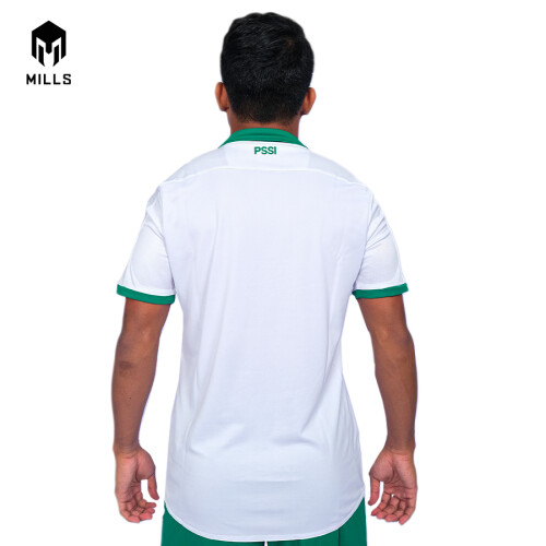 MILLS INDONESIA NATIONAL TEAM JERSEY AWAY PLAYER ISSUE 1018GR WHITE