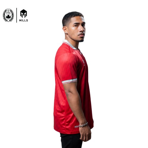 MILLS INDONESIA NATIONAL TEAM JERSEY HOME REPLICA VERSION 1157INA RED