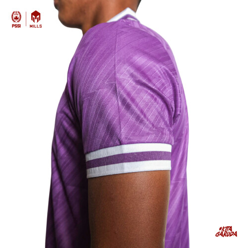 MILLS INDONESIA NATIONAL TEAM JERSEY GK THIRD PLAYER ISSUE 1128INA PURPLE