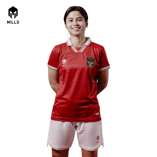 MILLS INDONESIA WOMEN HOME JERSEY PLAYER ISSUE 22020INA RED
