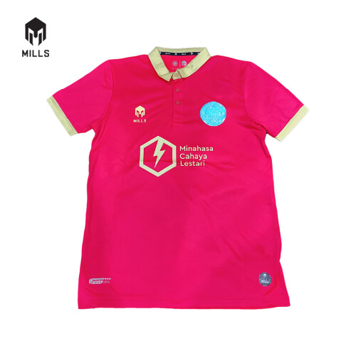 MILLS SULUT UNITED FC AWAY JERSEY PLAYER ISSUE 1164SUFC PINK