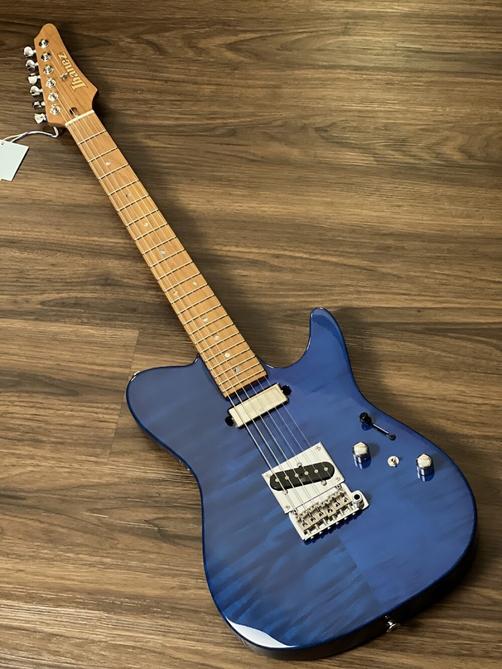 Ibanez Prestige AZS2200Q Electric Guitar - Royal Blue Sapphire - Floor  Model - 4549763287328