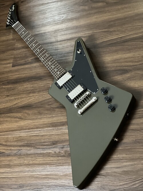 Epiphone Explorer Electric Guitar In Olive Drab Green - Products