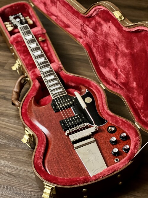 Gibson SG Standard Faded 61s w/ Maestro Vibrola In Vintage