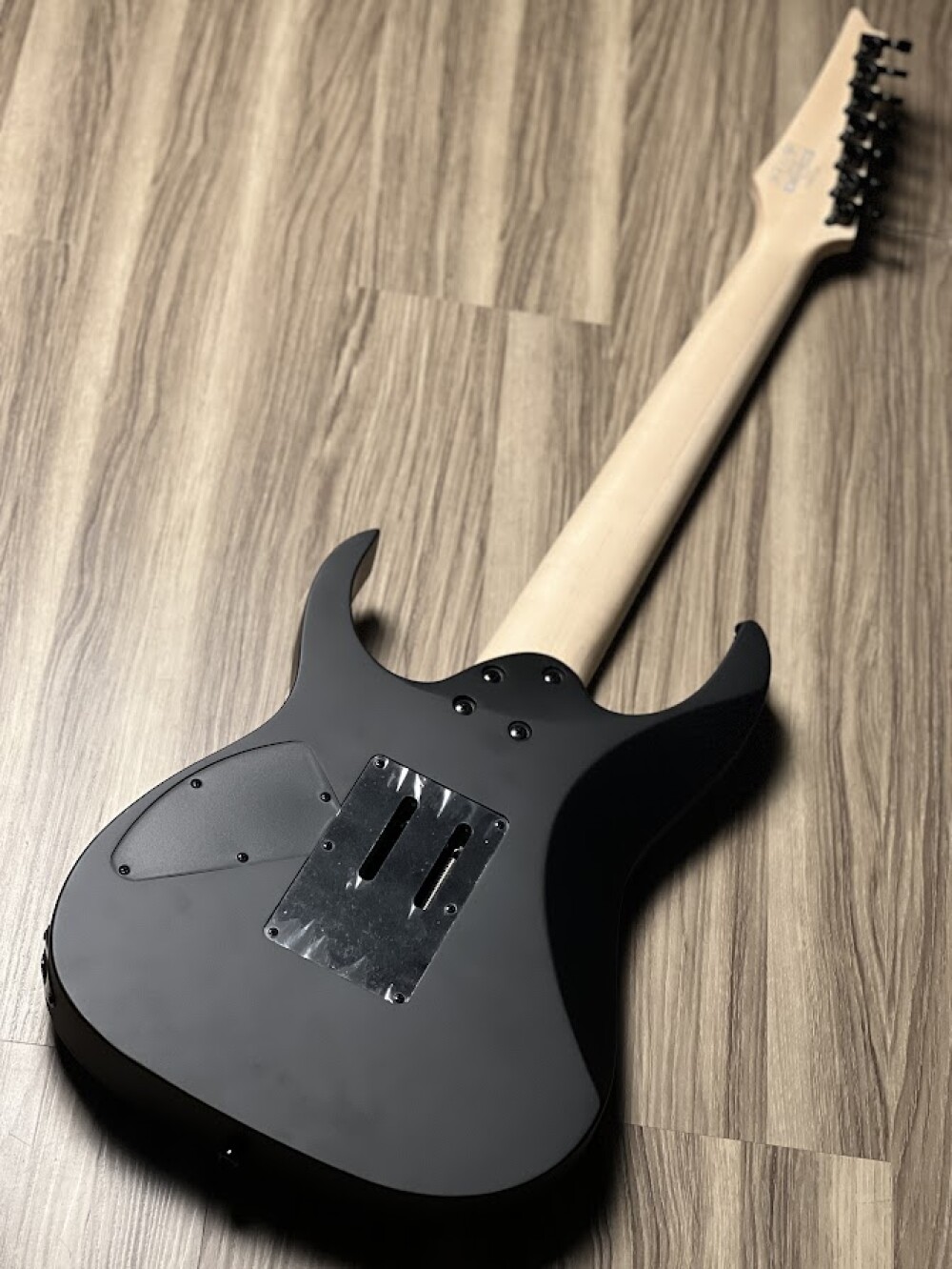 Ibanez RG7320EX-BKF 7-String Electric Guitar in Black Flat