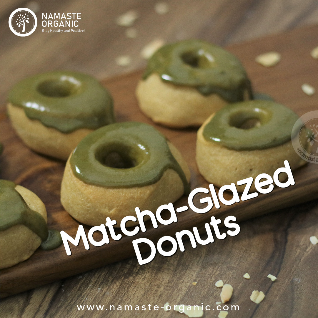 Matcha Glazed Donut image