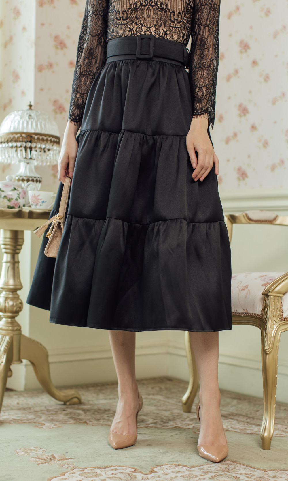 Harper Skirt in Black
