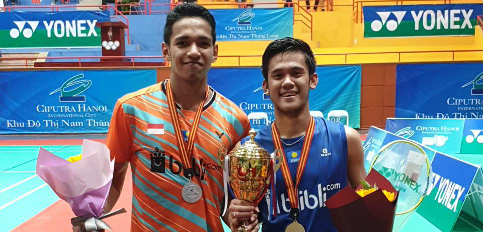 Indonesia Borong Tiga Gelar Juara Vietnam International Challenge 2019