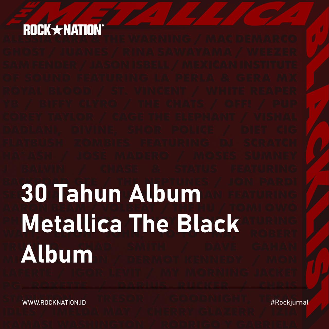 30 Tahun Album Metallica ‘The Black Album’ image