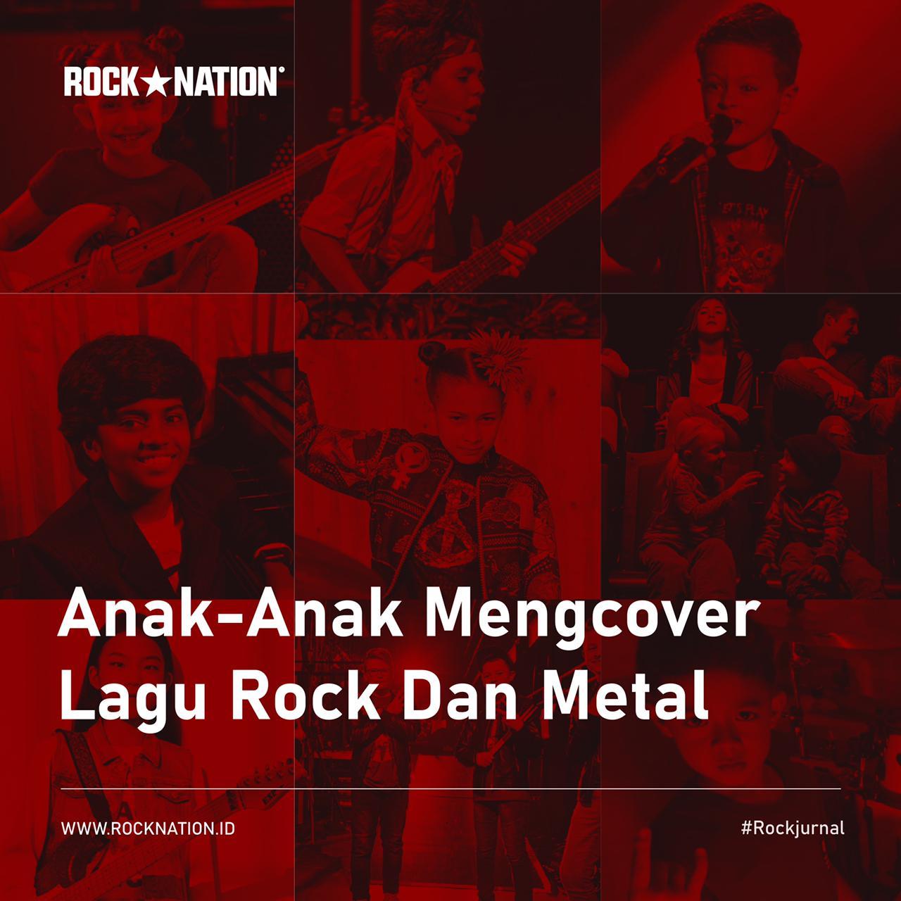 Anak-Anak Mengcover Lagu Rock Dan Metal image