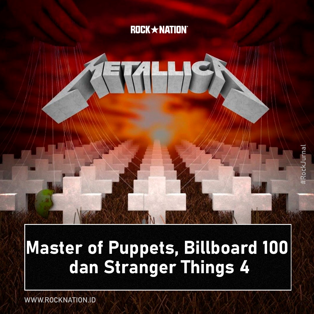Master of Puppets, Billboard 100 dan Stranger Things 4 image