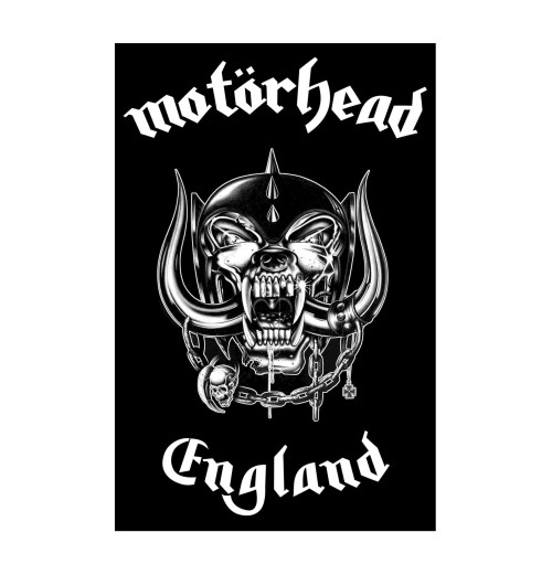 Motorhead - England Textile Poster