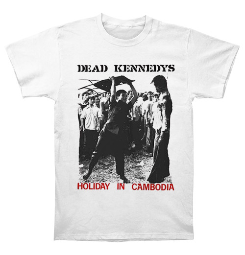 Dead Kennedys - Holiday In Cambodia White