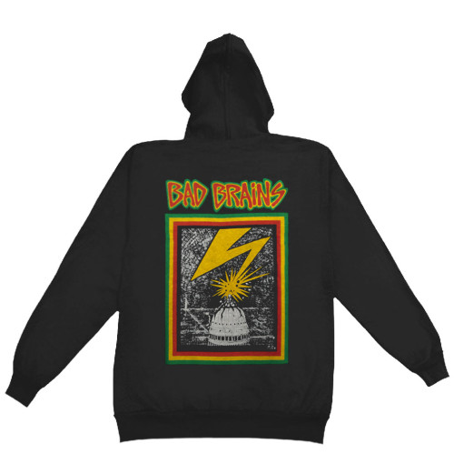 Bad Brains - Capitol Black Zip Hoodie
