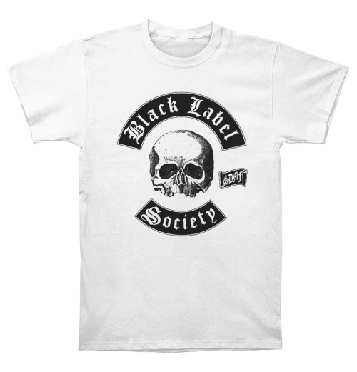 Black Label Societ - Skull Logo White