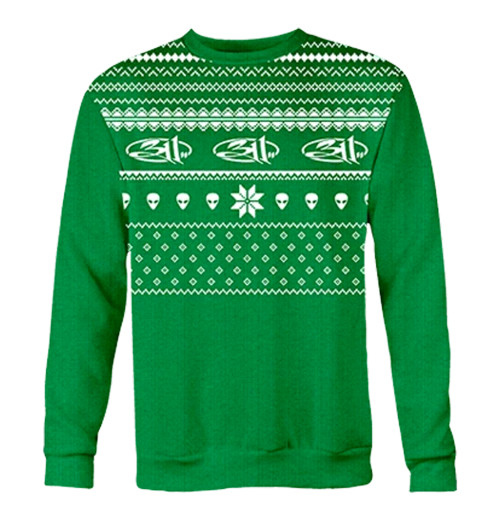 311 - Holiday Sweater Green