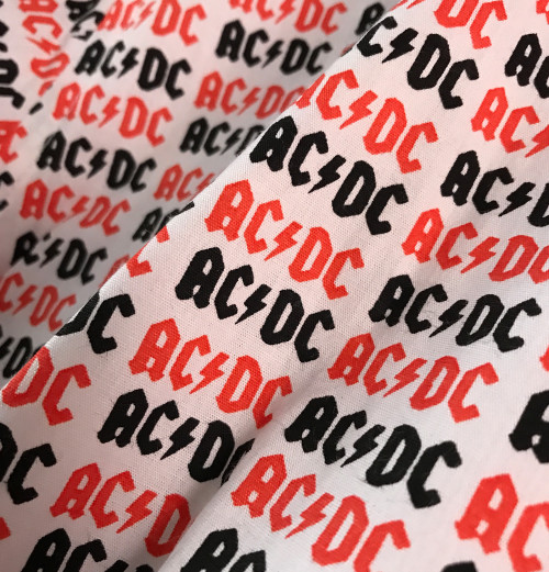 ACDC - Logo White Shirt