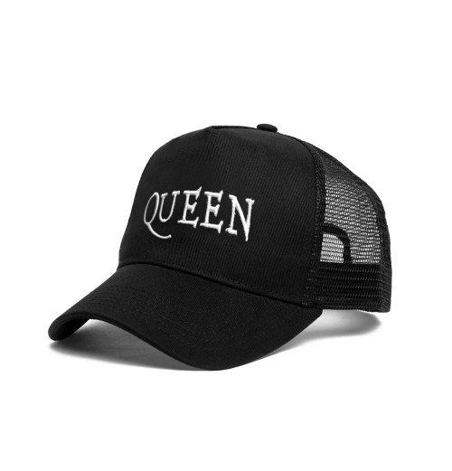 Queen - Logo Black Mesh Cap