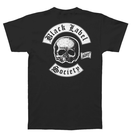 Black Label Society - Skull Logo Pocket Black
