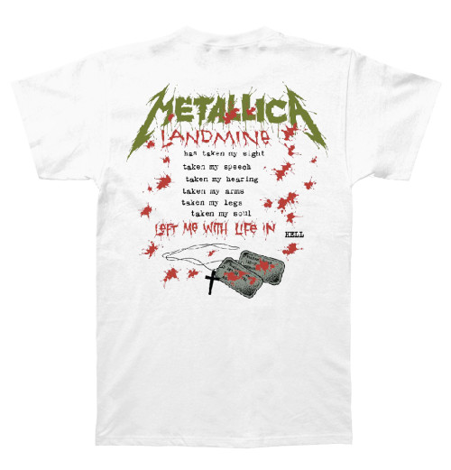 Metallica - One Landmine White