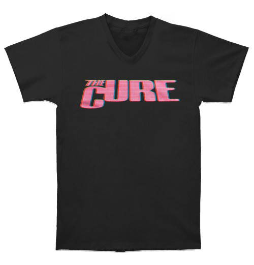 The Cure - Neon Logo V-Neck
